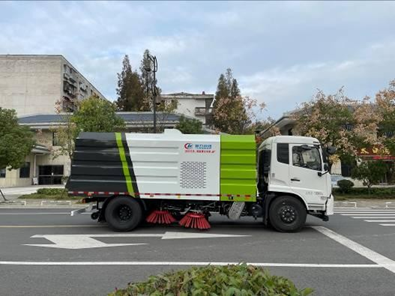 程力威牌CLW5180TSLD6型掃路車(chē)