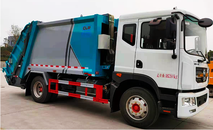 東風D9，十方壓縮垃圾車